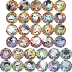 【中古】バッジ・ピンズ 全32種セット 「ハイキュー!! FAN PARK(ファンパーク) コレクション缶バッジ FUN!!」