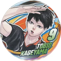 【中古】バッジ・ピンズ 影山飛雄(描き下ろし) 「ハイキュー!! FAN PARK(ファンパーク) コレクション缶バッジ FUN!!」