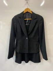 ピA107⚫︎COMME CA ISM⚫︎コムサイズム⚫︎セットアップ⚫︎スーツ⚫︎レディース⚫︎sizeM⚫︎黒