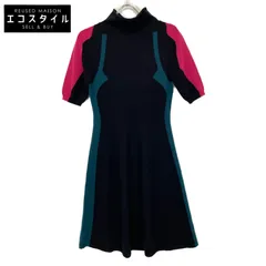 GIORGIO ARMANI ジョルジオアルマーニ 【美品/国内正規】6ZAA03 AM34Z カシミヤ100％ カラーブロック ハイネック ニット 38のサムネイル