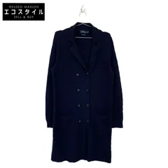 POLO RALPH LAUREN ポロ ラルフローレン ﾈｲﾋﾞｰ ｶｼﾐｱ100 ｹｰﾌﾞﾙﾆｯﾄ ﾛﾝｸﾞｶｰﾃﾞｨｶﾞﾝ L