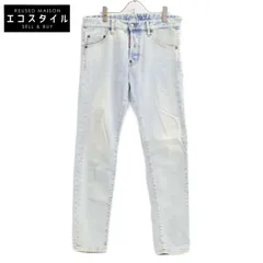 DSQUARED2 ディースクエアード 20年 S71LB0712 ﾗｲﾄﾌﾞﾙｰ Skinny Dan Jean ﾃﾞﾆﾑﾊﾟﾝﾂ 46