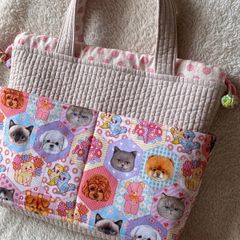 コヤンイサムチョン＊2way仕様小さめトートバック[頭巾ねこちゃん