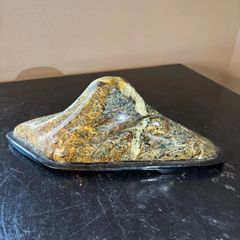 T1070特価☆虹入りスモーキーシトリン原石クラスター 大きなポイント