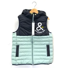 新品未使用　アンパスィ　中綿ベスト　サイズ:L and per se（アンパスィ） レディース 中綿 ノースリーブ ワンピース