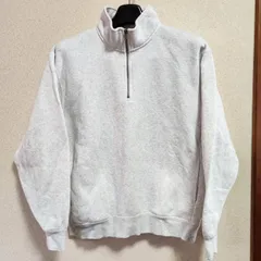 GU　ヘビーウェイトスウェット ハーフジッププルオーバー