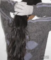 PARTIMENTO WOMEN(パルティメントウィメン) リリー ブークレ ニット セーター