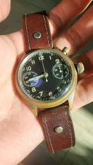 WW2 ハンハート cal 40 ウール プーさん クロノグラフ