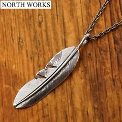 NORTH WORKS リバティフェザー ネックレス ターコイズ50cm - メルカリ