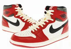 ナイキ NIKE AIR JORDAN 1 RETRO HIGH OG Lost & Found Chicago エアジョーダン1 ハイ ロスト & ファウンド シカゴ ロスファン DZ5485-612 28.5 レッド ▲■250812