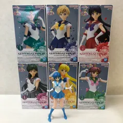 ▲セーラームーン GLITTER&GLAMOURS 30周年anniversary フィギュア 7体セット 開封品・未開封品混在 smbfig092220