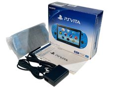PS Vita アクアブルー 本体 + ゲーム2本 - メルカリ