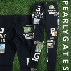 ✨美品✨ PEARLY GATES（パーリーゲイツ）黒パンツ mr181 - メルカリ
