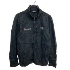 THE NORTH FACE フリースジャケット L ブラック ノースフェイス ジップアップ アウトドア 裏起毛 薄手アウター 春秋物 a712-5120