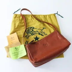 イルビゾンテ IL BISONTE レザー ショルダーバッグ ｜ライトブラウン 肩掛け ワンショルダー 本革【2400014695069】
