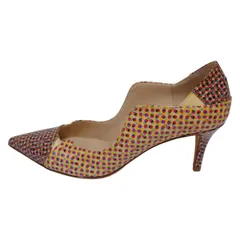 JIMMY CHOO(ジミーチュウ) パンプス 37 レディース - アイボリー×マルチ