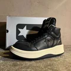 Rick Owens DRKSHDW × CONVERSE TURBOWPN BLACK 27cm リックオウエンスダークシャドウ コンバース ターボウェポン ブラック
