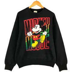 古着 90年代 ディズニー DISNEY MICKEY MOUSE ミッキーマウス キャラクタースウェットシャツ トレーナー USA製 メンズL相当/eaa596815
