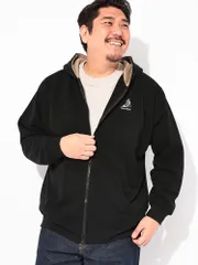 CONVERSE (コンバース) 裏起毛 フルジップ スウェット パーカー