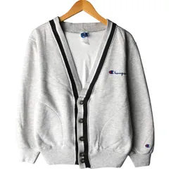 古着 90年代 チャンピオン Champion REVERSE WEAVE リバースウィーブ 刺繍タグ スウェット カーディガン USA製 メンズM相当/eaa601083