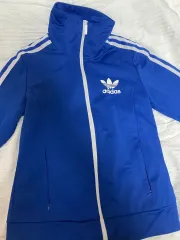 セット) アディダス ファイヤーバード ヨーロッパ 青 ジャージ