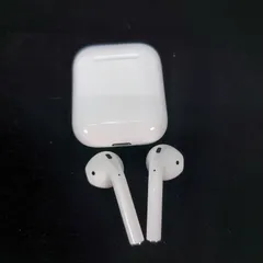 Apple アップル AirPods2 ケース A1602 本体 A2032 清掃済み ワイヤレス イヤホン