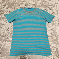 BEAMS　ビームス　半袖Tシャツ　ボーダー柄　Sサイズ　メンズ　中古　古着