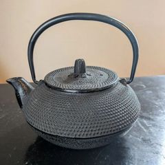 20 南部鉄器 鉄瓶 急須 茶漉付 岩鋳 茶道具 鉄製 昭和レトロ