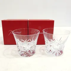 【小牧店】箱開封・未使用品　Baccarat バカラ　ロックグラス 2023　2個セット 【I426-3890】