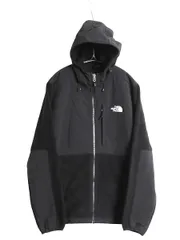 【お得なクーポン配布中!】 ノースフェイス フード付き デナリ ジャケット レディース L / アウトドア フリース ナイロン パーカー ジャンパー フルジップ ブルゾン 黒