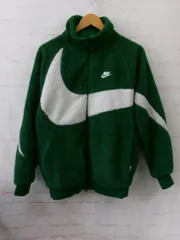 【中古】NIKE ﾅｲｷ M VW SWSH FULL ZIP JKT ﾘﾊﾞｰｼﾌﾞﾙﾎﾞｱｼﾞｬｹｯﾄ BQ6546-341 ｸﾞﾘｰﾝ S 991843718