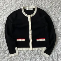 状態良 ZARA ニットカーディガン　パールボタン 古着  長袖 4102