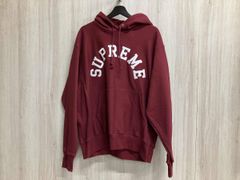 初期 Supreme スウェット パーカー シュプリーム 美品 刺繍ロゴ 希少 