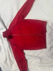 adidas レッド トラックジャージ セットアップ ats-80