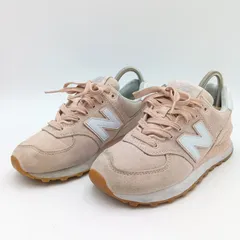 NEW BALANCE ニューバランス スニーカー ピンク ウィメンズ 22.5cm C-12-8