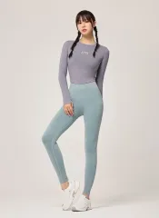 (未使用/新品) ゼクシィミックス シームレス ウォッシュ レギンス ライトデニム S