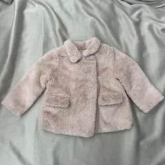 ZARA BABY　ザラベイビー　ボアジャケット　ボアコート　アウター　　100cm キッズ　ピンク　桃色