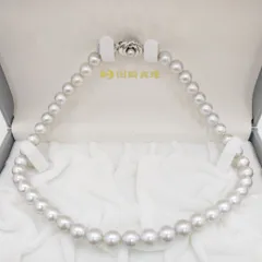 田崎真珠 TASAKI アコヤ真珠 ネックレス １粒約9mm超 SILVER刻印 ケース付 冠婚葬祭 フォーマル パール