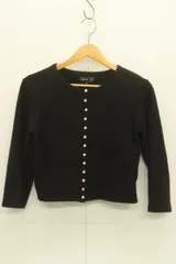【中古】 Agnes b. レディースカーディガン 2 スナップボタンカーディガン Agnes b. 2 黒 ブラック