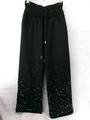 パンツ Guapi Baggy 28 GUAPI グアピ フレアデニムパンツ 28-32インチ ブラック/黒 メンズ