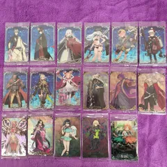 17枚セット　まとめ売り  Fate/GrandOrder ウエハース 14 カード フェイト FGO