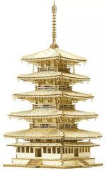 木製立体パズル KIGUMI 江戸城 - メルカリ