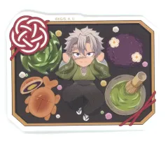 【中古】シール・ステッカー 不死川実弥 ダイカットステッカー 「鬼滅の刃 ufotable Cafe/マチ★アソビCAFE 不死川実弥 誕生祭2024」 ufotableポイント景品