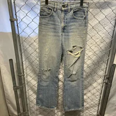 80s LEVI’S 66後期 517 ボタン裏2 TALON42 ジーンズ ブルー W29 リーバイス 