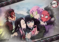 【中古】食器 集合 紙製ランチョンマット 「ワールドツアー上映 鬼滅の刃 絆の奇跡、そして柱稽古へ×ufotable Cafe×マチ★アソビCAFE 後期」 対象メニュー注文特典