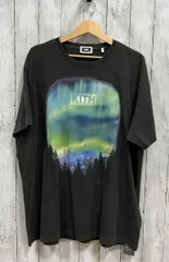 KITH/半袖Tシャツ/KITH AURORA BOX LOGO VINTAGE TEE/ KHM031519-001/BLACK/サイズXXL/キス