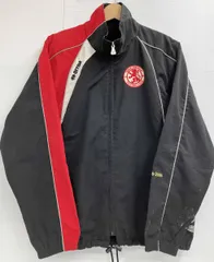 errea エレア middlesbrough ミドルズブラ サッカーチーム 20th ナイロンジャケット レッド×ブラック Sサイズ