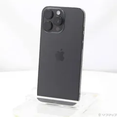 〔中古品〕 iPhone16 Pro Max 256GB ブラックチタニウム MYWG3J／A SIMフリー【251】