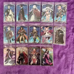 14枚セット　まとめ売り Fate/GrandOrder  ウエハース 14 カード フェイト FGO