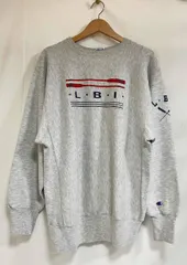 90s Champion REVERSE WEAVE スウェット USA製 グレー サイズXL LBI 刺繍タグ チャンピオンリバースウィーブ